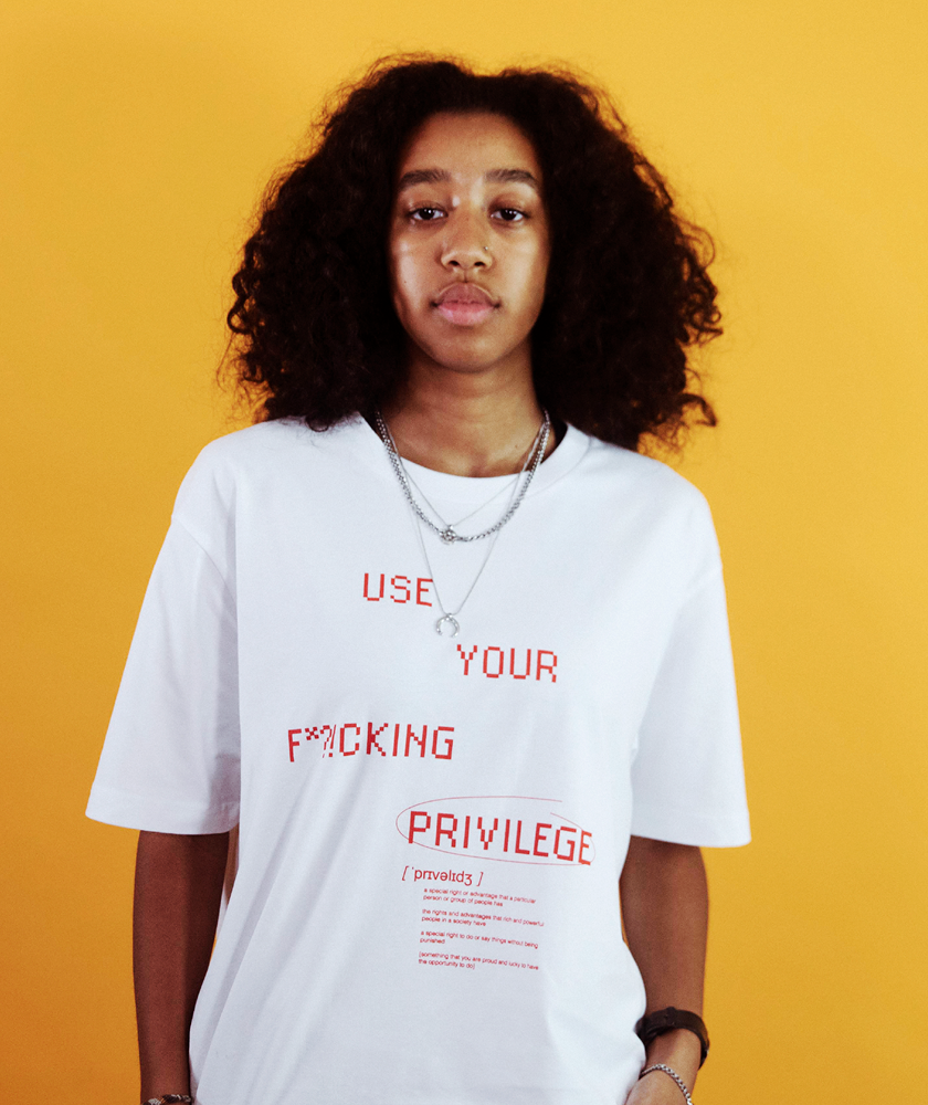 Use your fucking privilege.